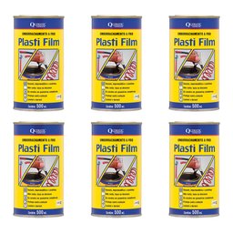 Plasti Film Emborrachamento a Frio (preto) 500 Ml Quimatic Tapmatic - Kit com 6 - 1
