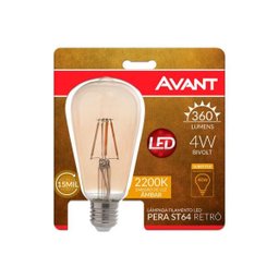Lâmpada Led Retro Pera Amb2200k 2w Bivolt Avant - 3