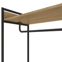 Ver mais imagens de Kit 02 Roupeiros Closet Com Gavetas Industrial Crome LI028/LI029 Freijo Preto Kappesberg