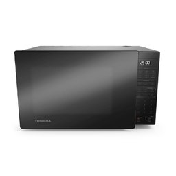 Forno de Micro-Ondas Toshiba Mm2-Em27Pb(Gm) com Função Eco 27L ? Cinza com Porta Preta 220V - 1