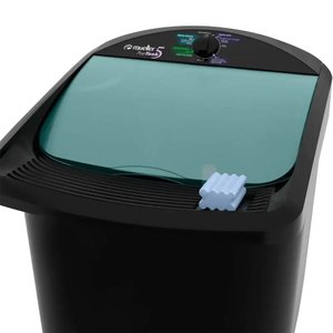 Máquina de Lavar Semiautomática Poptank Mueller 127V Preto