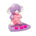 Ver imagem 2 de Cestinha de Basquete Infantil Play Time Elefantinho Rosa 2159- Cotiplás
