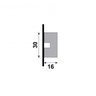 Rodameio Santa Luzia 466 Liso 30 X 16mm Br 2,40m - 5