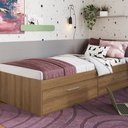 Ver imagem 1 de Cama Solteiro com 2 Portas Tókio para Colchões 190x80 Cm Ct1080 Art In Móveis