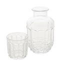 Ver imagem 6 de Moringa de Vidro com Copo Faces Jarra para Água 500ml/145ml