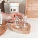 Ver imagem 5 de Moringa de Vidro com Copo Faces Jarra para Água 500ml/145ml