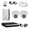 KIT DVR Intelbras Full HD + 2 Câmeras VHD 1220 D + HD + Acessórios - HD 500 GB - 1