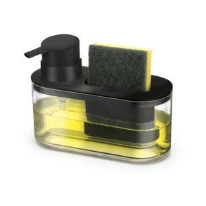 Porta Detergente Líquido e Bucha Off - Arthi Preto
