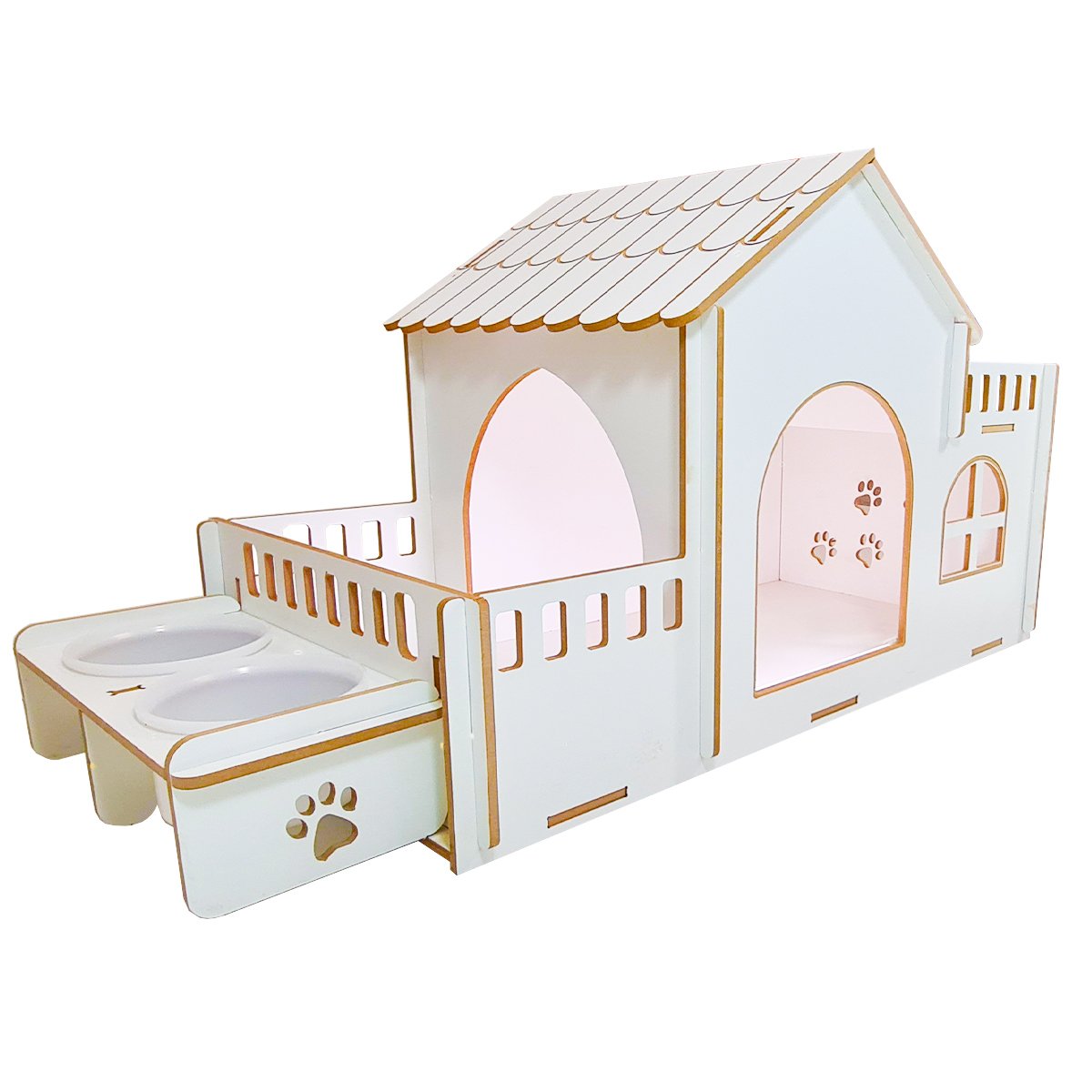 Casa para Cachorro Cães de Pequeno e Médio Porte-bidu Casinha Cachorro Desmontável