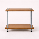 Ver imagem 2 de Mesa de Cabeceira Suspensa Marrom Mdf Quarto Mesa de Cabeceira Retro Estilo Industrial Moderna Baixo
