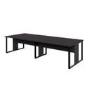 Ver imagem 6 de Mesa de Escritório Plataforma 3,0m 4 Pessoas Pre Pés Metal Cor:preto