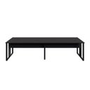 Ver imagem 4 de Mesa de Escritório Plataforma 3,0m 4 Pessoas Pre Pés Metal Cor:preto