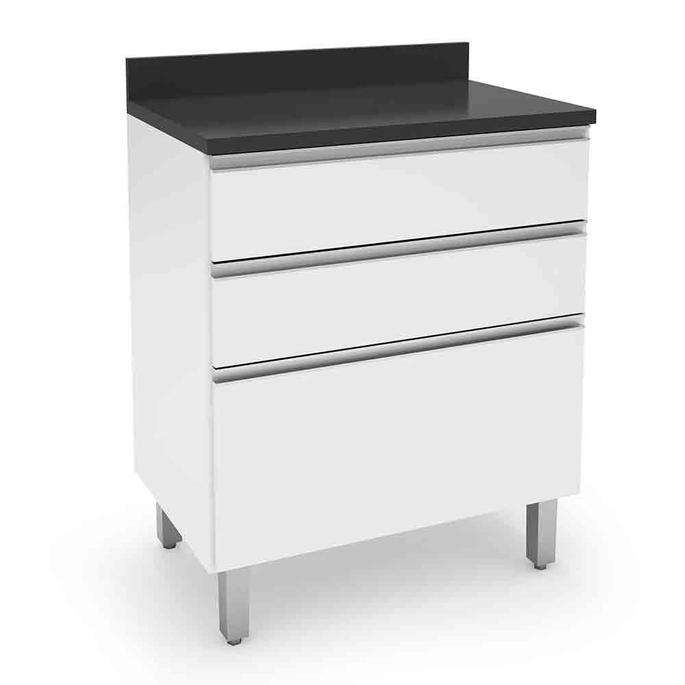 Balcão de Cozinha e Lavanderia 0,70m Top Class Branco é boa?