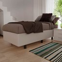 Ver imagem 2 de Base Box para Cama Solteiro 88x188cm Liz S05 Sintético Bege - Mpozenato