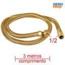 Ver imagem 1 de Mangueira Gás Flexível 3 Metros 1/2" - Fg123000