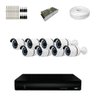 KIT 8 Câmeras Alta Resolução AHD + DVR 8 Canais + Acessórios - 1