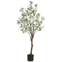 Ver imagem 1 de Planta Árvore Artificial Azaleia Pu C/pote X544 Creme 1,4m