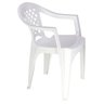 Cadeira Tramontina Iguape Basic com Braços em Polipropileno Branco Tramontina - 1