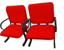 Ver imagem 1 de 02 Cadeiras para Escritório até 250kg Vermelho