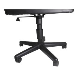 CADEIRA GAMER AZUL GIRATORIA AJUSTE DE ALTURA BASE DE FERRO PINTADO E DUAS ALMOFADAS  - 2