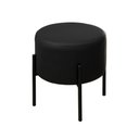 Ver imagem 1 de Puff Industrial Redondo Lig Maiart Corino Preto