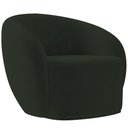 Ver imagem 2 de Poltrona Decorativa para Sala de Estar Living Gliese K01 Veludo Verde