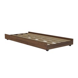 Cama Auxiliar Solteiro para Colchão 78 x 188cm Multimóveis CR35091 Imbuia - 3