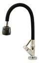 Ver imagem 1 de Torneira Cozinha Mesa Tubo Gourmet Duplo Jato 1/4v:preto