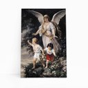 Ver imagem 1 de Quadro Anjo da Guarda Arte Religião Natureza Canvas 120x80cm