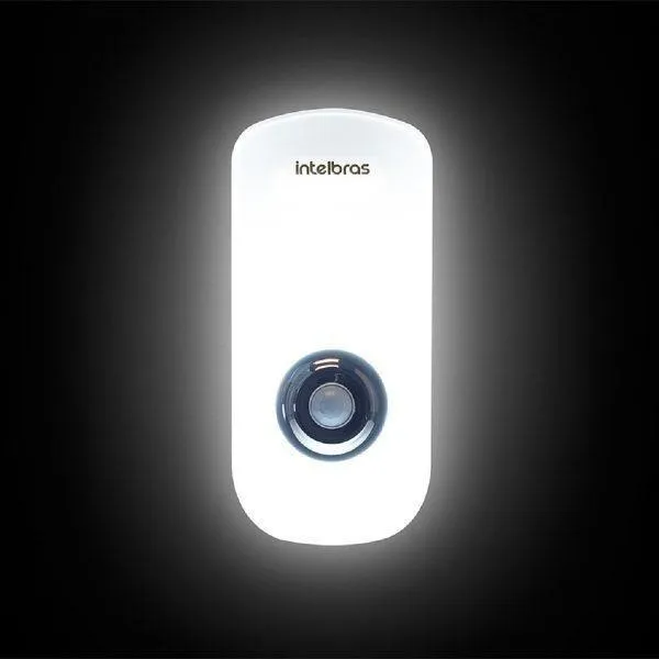 Luminaria Led Com Sensor De Presença Intelbras ESI 5003 Luz De Emergencia Lanterna Branco - 4