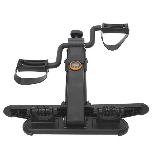 Mini Bicicleta Cicloergômetro Dobrável com Massageador e Monitor Wct Fitness 55555033 - 2