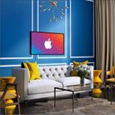 Ver imagem 2 de Quadro Decorativo Canvas Moldura Filete Informática Steve Jobs Apple Gg