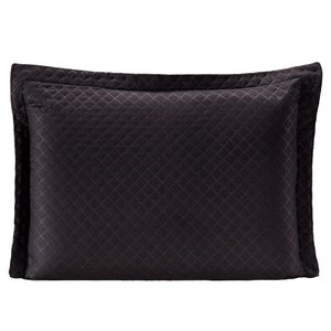 Porta Travesseiro Preto Pink Avulso Dupla Face com Zíper