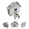 Cofrinho Cofre Cas Banco Dinheiro Woodbox Japones Poupança Branco - 2