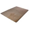 Tapete para Sala 2,00 x 1,50M Felpudo Pelo Alto 4cm Bege Claro - 5