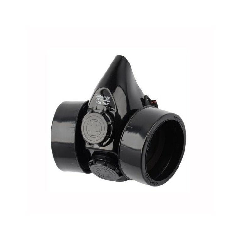 Respirador Semi Facial para 2 Filtros CG 306 - Carbografite
