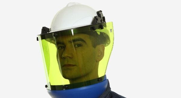Kit Protetor Facial e Capacete Contra Arco Elétrico Arc-Flash - Libus - 5