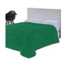 Manta Cobertor Casal 2,00x1,80 Microfibra Macio Verde - 1