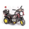 Mini Moto Elétrica Police Preta 1317 - Unitoys - 1