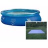 Piscina Mor 3400 Litros Inflável Splash Fun + Forro - 1