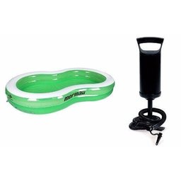 Piscina Inflável Mormaii 790 Litros Verde + Bomba de Inflar - 1