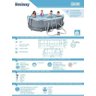 Piscina Bestway 3688 Litros Oval Bomba Filtro 220v #56617 - 4