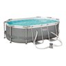 Piscina Bestway 3688 Litros Oval Bomba Filtro 220v #56617 - 3