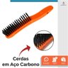 Escova Manual de Aço com Cabo Plástico 4x16 - Starfer - 3