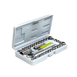 Jogo Soquete Catraca Intercambiável 40 Peças Aiwa - 1