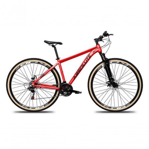 Bicicleta Aro 29 Absolute Nero 5 Alumínio 27v K7 Freio Disco Mecânico Garfo Suspensão Pneu com