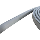 Ver imagem 1 de Rodapé Eva Autocolante Flexível Cordão 2,5cmx1,5cm 25 Metros - Cinza