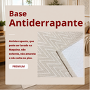 Ver mais imagens de Tapete Sala Quarto Escritório 100% Algodão Antiderrapante 2,50 x 3,00 Lavável em Máquina Decoração