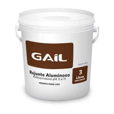Rejunte Aluminoso 3k Cinza - Gail
