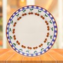 Ver imagem 2 de Jogo Pratos Raso Jantar 10 Pessoas 10pçs Jardim Cerejas 26cm
